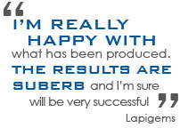 Logo Design Testimonial - Lapigems